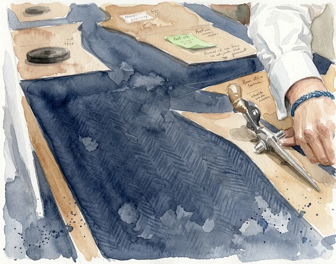 Le Drape Cut Anglais