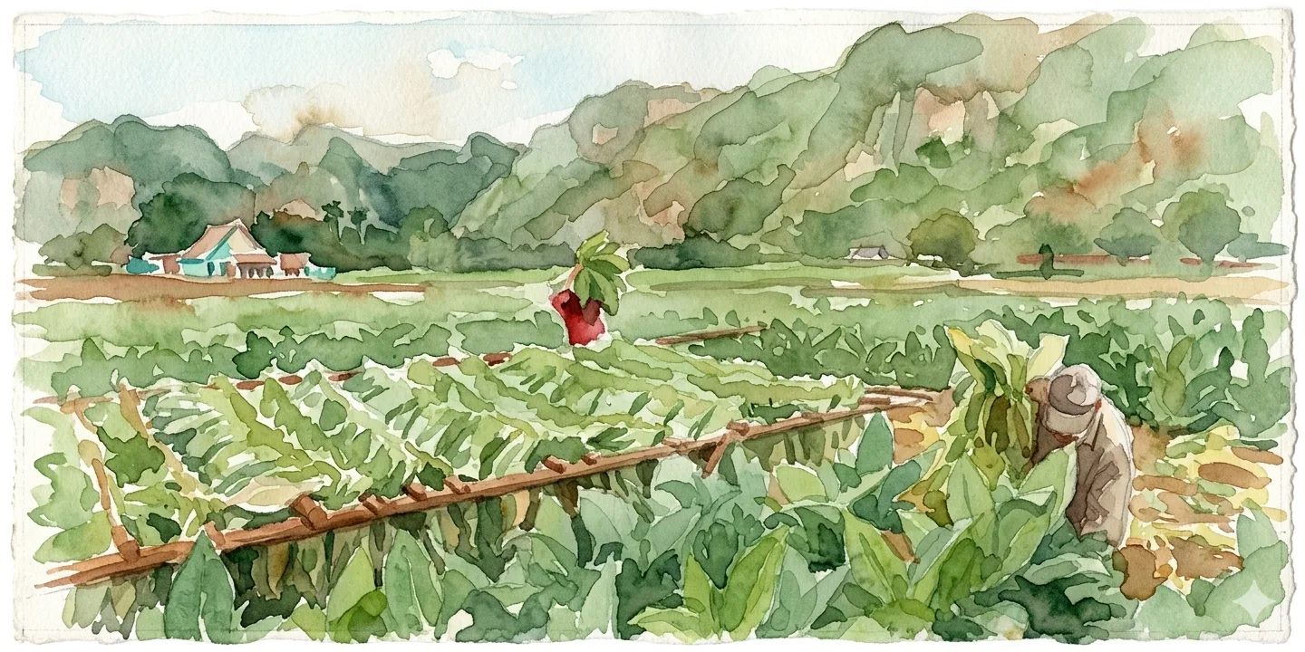 Vuelta Abajo, Plantation de tabac