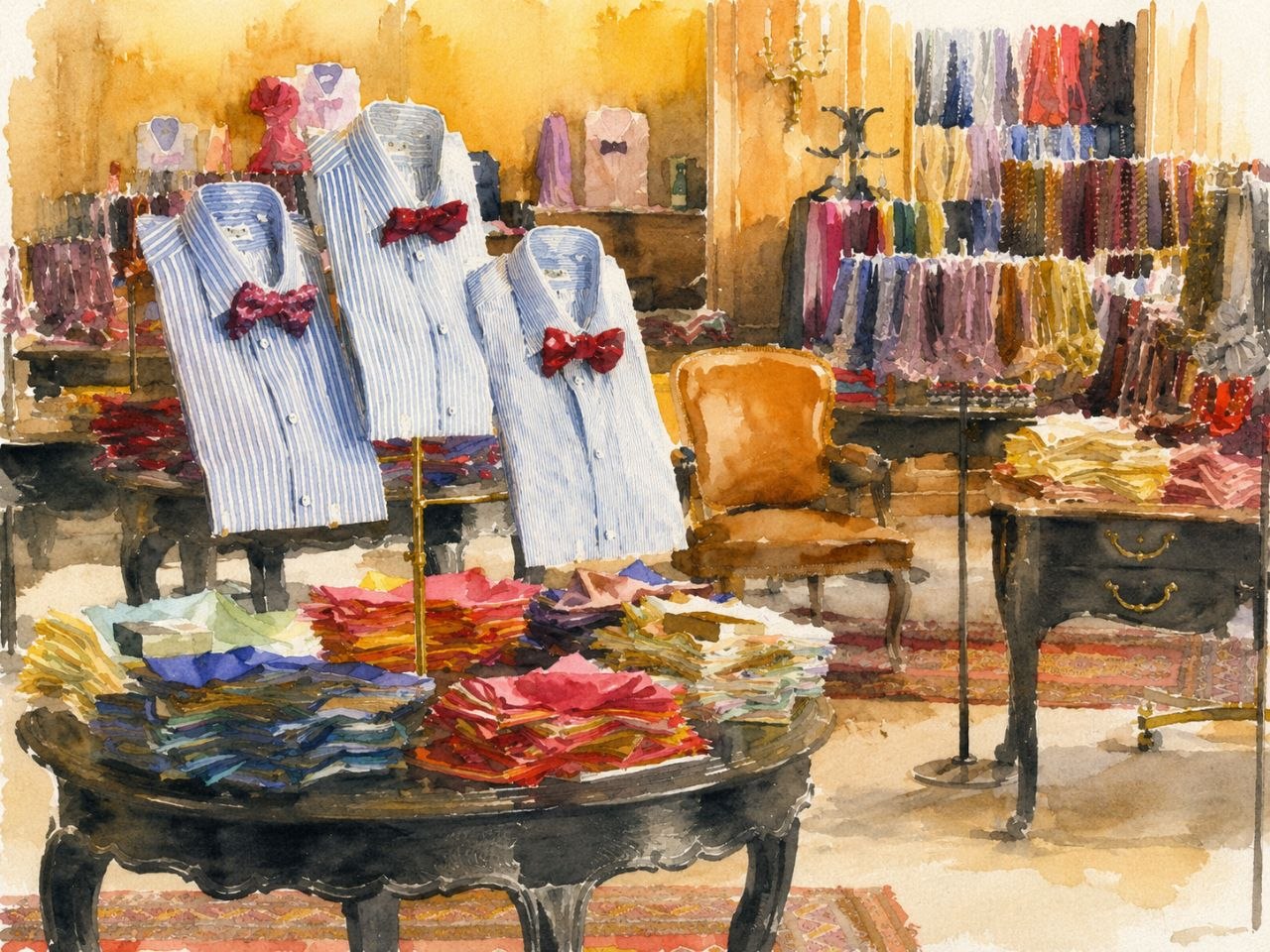 Chanel rachète Charvet. L'empire du costume se consolide.